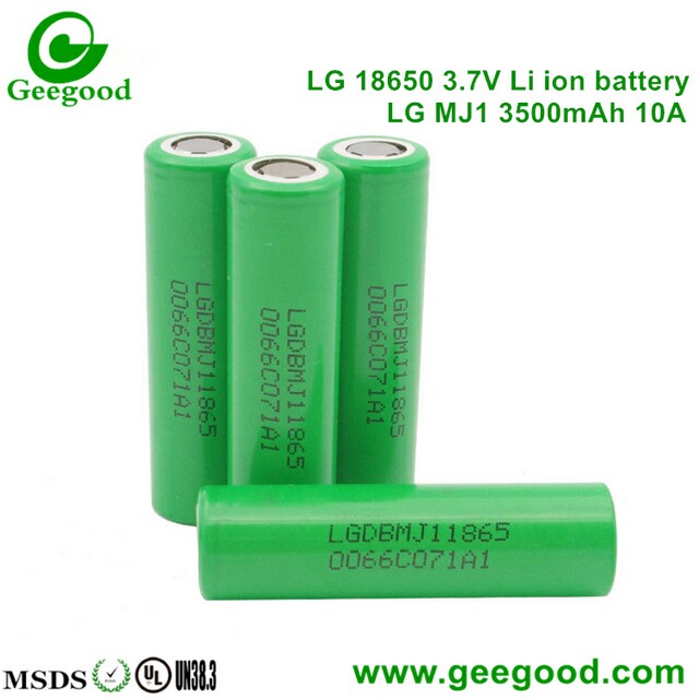 High Amp Battery >> Lg Mj1 3500mah 10a High Capacity High Amp 18650 Battery Shenzhen High Amp Battery >> Lg Mj1 3500mah 10a High Capacity High Amp 18650 Battery Shenzhen