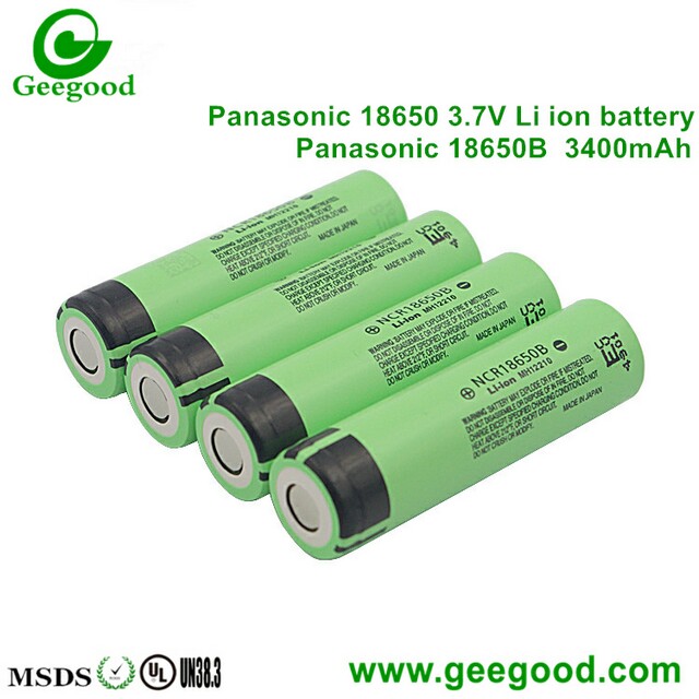 Panasonic NCR18650B 3400mAh 18650B high capacity best quality 18650 battery