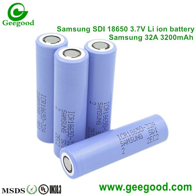 Samsung 18650 battery 32A 3200mAh 18650 Li-ion battery