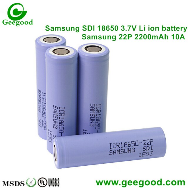 Samsung ICR18650-22P ICR18650-22P M 18650 22P 22PM 22V 2200mAh 10A 18650 battery