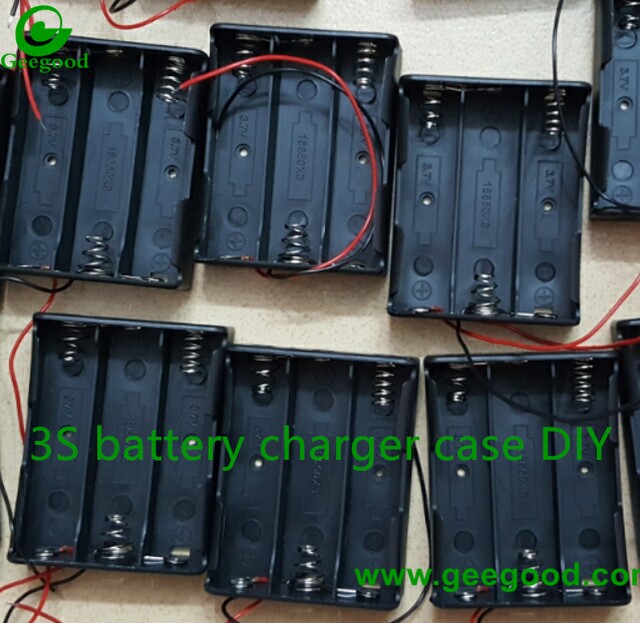 3S battery charger case DIY 3 series battery charge case