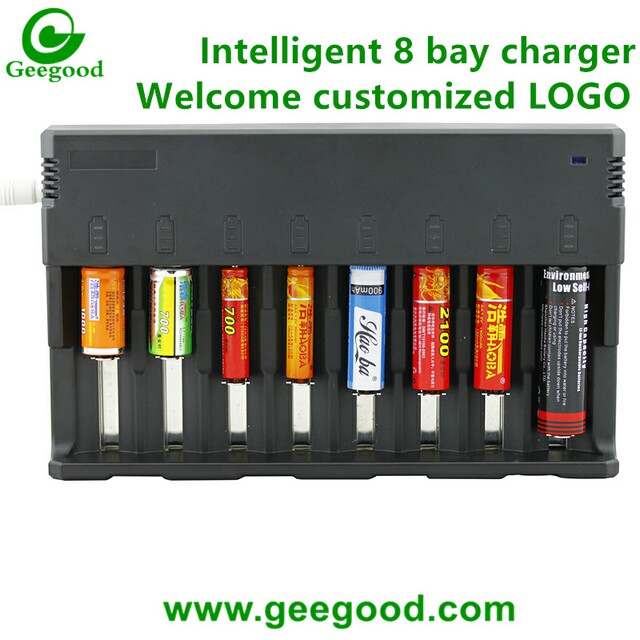 8 bay charger Haoba intelligent battery charger 8 bay OEM 8 bay charger