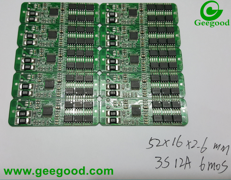 1S 2S 3S 4S 6S 8S 12S PCB PCM BMS for batery pack