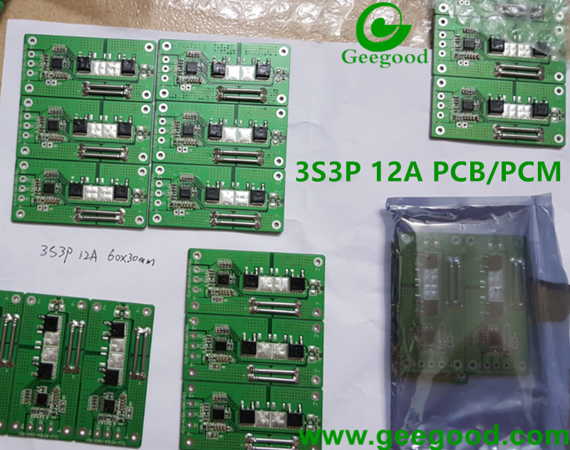 1S 2S 3S 4S 6S 8S 12S PCB PCM BMS for batery pack