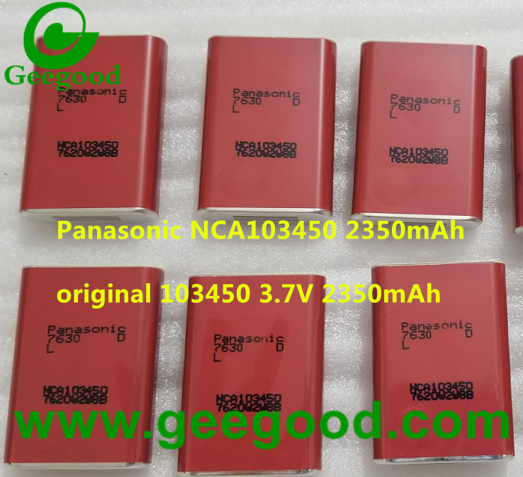 Panasonic 103450 2350mAh 3.7V Li-ion batteries