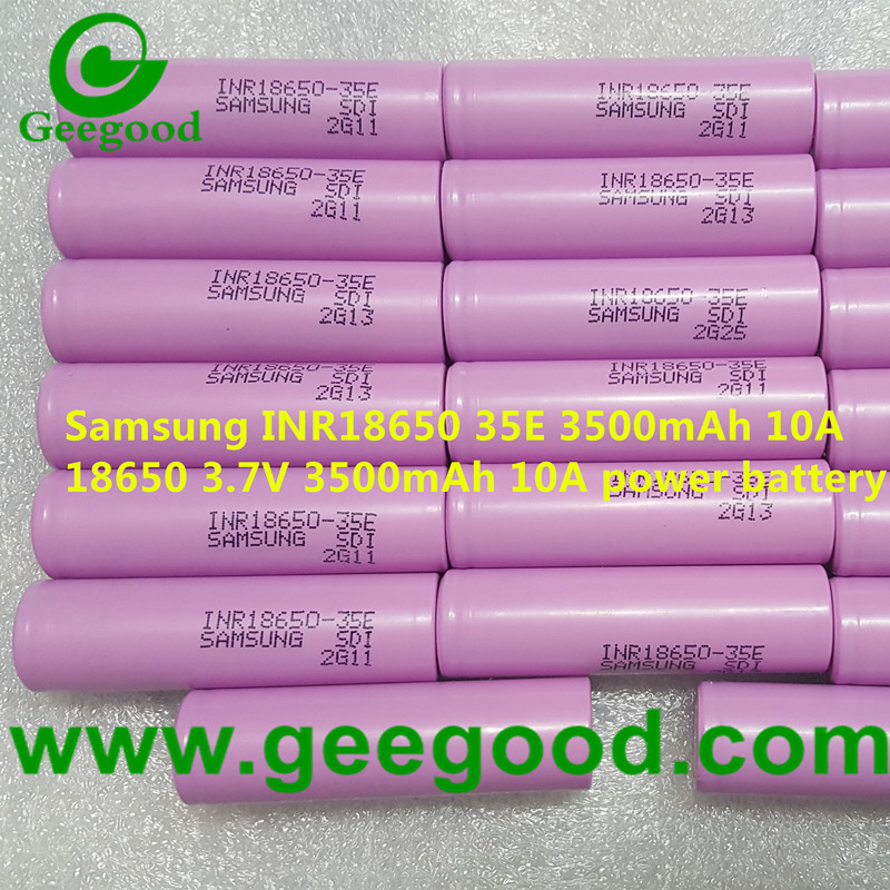 Samsung 18650 29E 32E 33G 35E 2900mah 3200MAH 3500mAh 18650 10A power battery