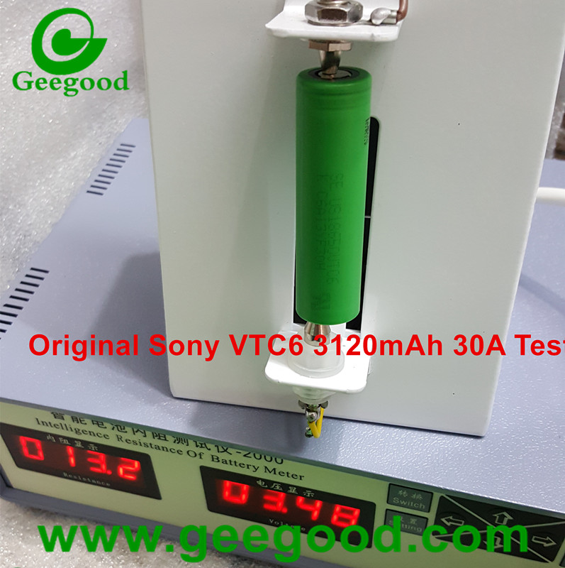 Sony MURATA 18650 VTC6 US18650VTC6 3120mAh 30A high power battery