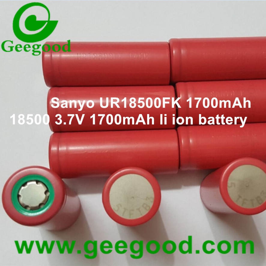 Japan Sanyo UR18500FK UR18500F 1700mAh 18500 Li-ion battery