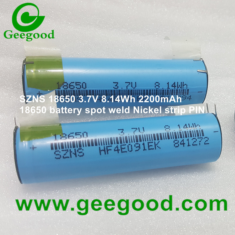 18650 battery with spot weld Nickel strip tabs all battery can welding nickel strip nickel PIN
