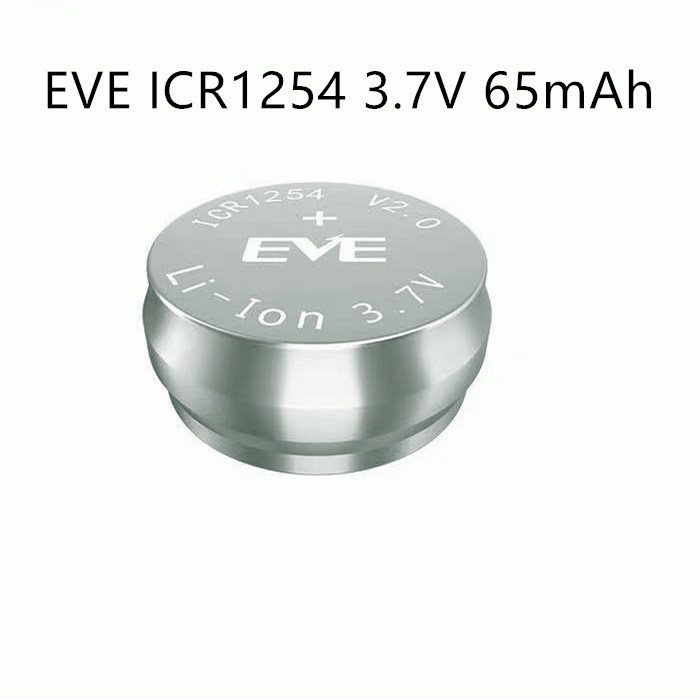 EVE ICR1254 V2.0 3.7V 60mAh 0.222Wh coin button battery