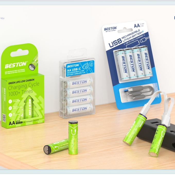 1.5V USB battery