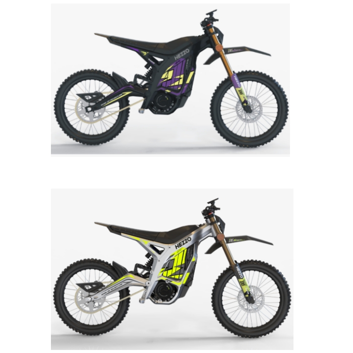 Electric motorcycle E-motor D3PRO 60V 6000W