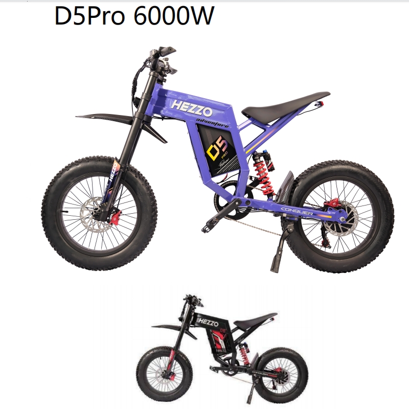 Electric motorcycle E-motor D5Pro ​60V 6000W